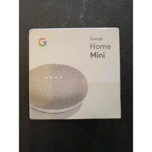 Google Home Mini Smart Speaker w/Google Assistant-Chalk (GA00210-US) NEW SEALED